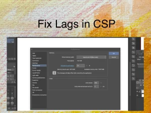 Improve Clip Studio Paint perfomance