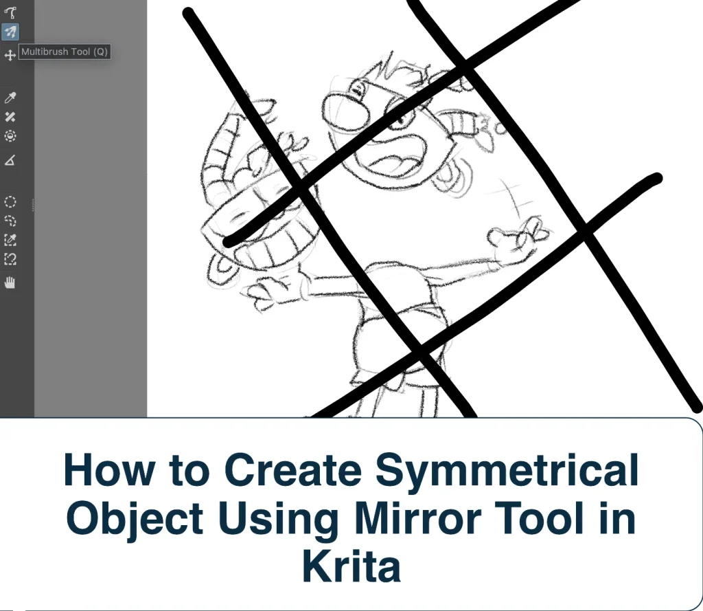 Mirror Tool in Krita